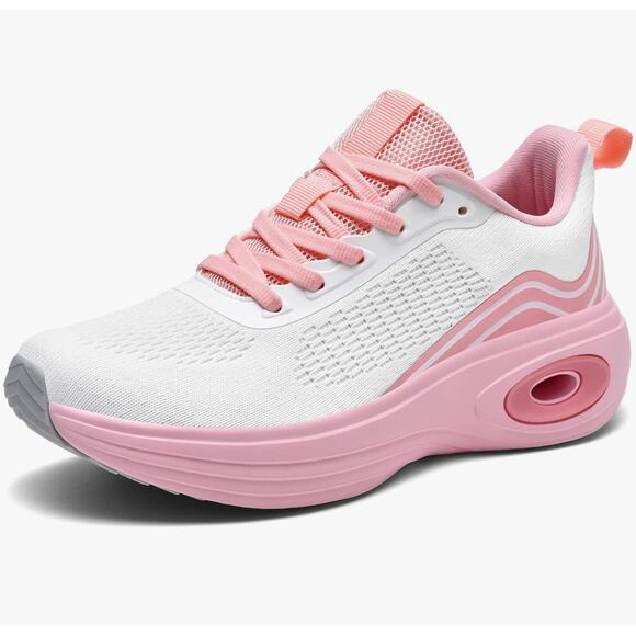 Women's Walking Supportive Running Athletic Breathable Non Slip Lightweight sz 8 - Picture 1 of 6
